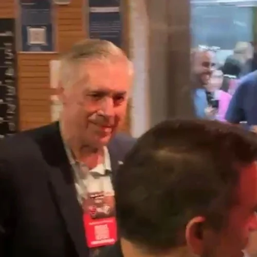 De olho em Pedro? Ancelotti explica motivo de estar no Maracanã para jogo do Flamengo x Vasco