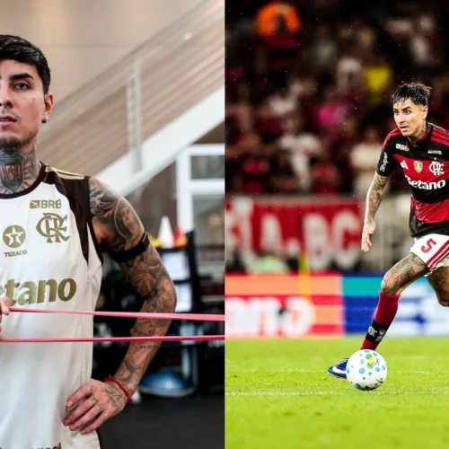 De volta ao Flamengo, Pulgar encontra disputa acirrada no meio