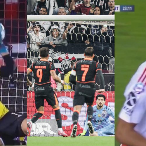 Defesa de Rossi em ‘cavadinha’ de Yuri Alberto resgata lance contra De La Cruz em 2019; veja vídeo