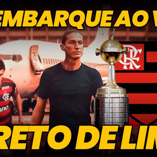 Desembarque AO VIVO: acompanhe com o Coluna do Fla a chegada do Flamengo em Lima para a final da Libertadores
