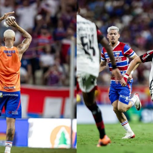 Deyverson provoca Flamengo após vitória do Fortaleza em jogo do Brasileirão