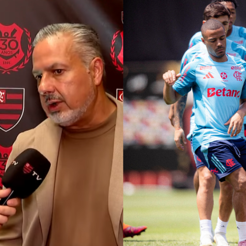 Diretor do Flamengo quer negociar De La Cruz? Veja