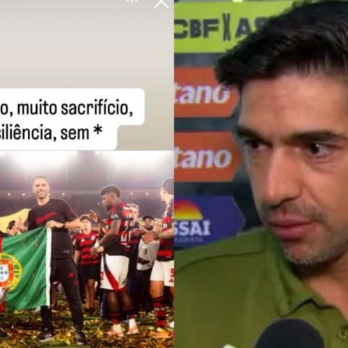 Dirigente do Flamengo ironiza Abel Ferreira, do Palmeiras