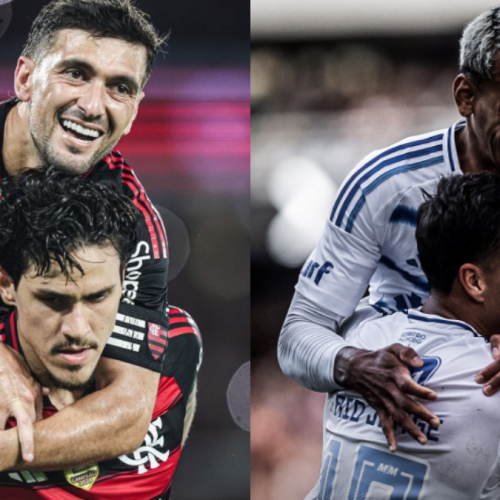 Duelo à parte: jogo do Flamengo x Cruzeiro promove ‘choque’ entre duplas artilheiras