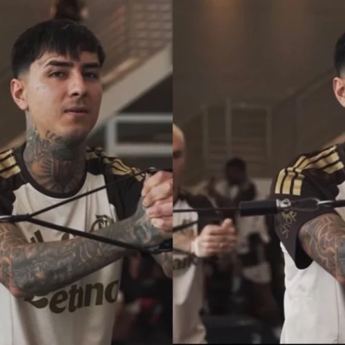 Erick Pulgar 'trava' e tem reação surpreendente antes de jogo do Flamengo
