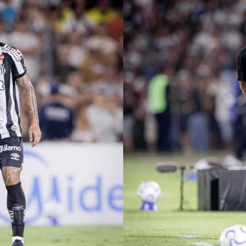 Ex-Flamengo, Gabigol é criticado por treinador do Santos após jogo na Sul-Americana