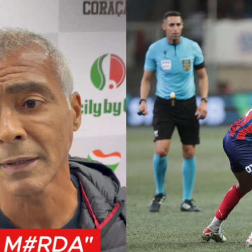 Ex-Flamengo, Romário condena ajuda da arbitragem ao Palmeiras no Brasileirão