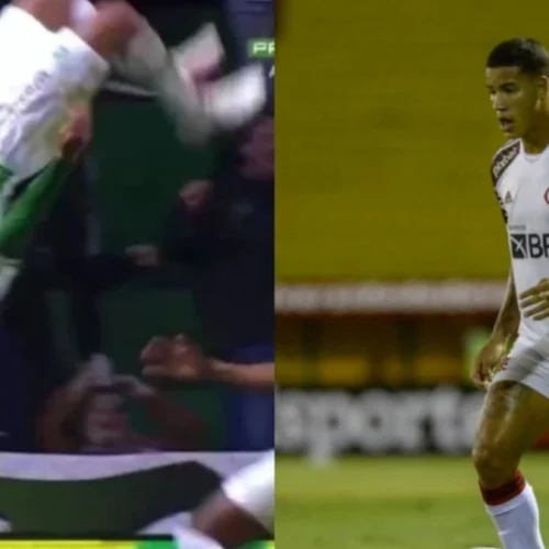 Ex-Flamengo marca, e time da Série B elimina o São Paulo