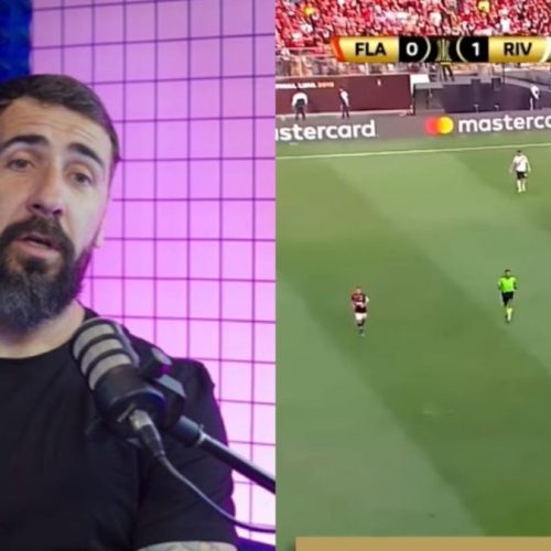 Ex-River Plate conta bastidores de virada do Flamengo na Liberta