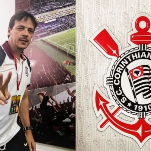 Fernando Diniz 'salva' ex-Flamengo de briga em jogo do Corinthians na Libertadores