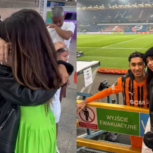 Filha de Léo Moura se muda para a Ucrânia para casar com ex-Fluminense, e pai tem reação inusitada