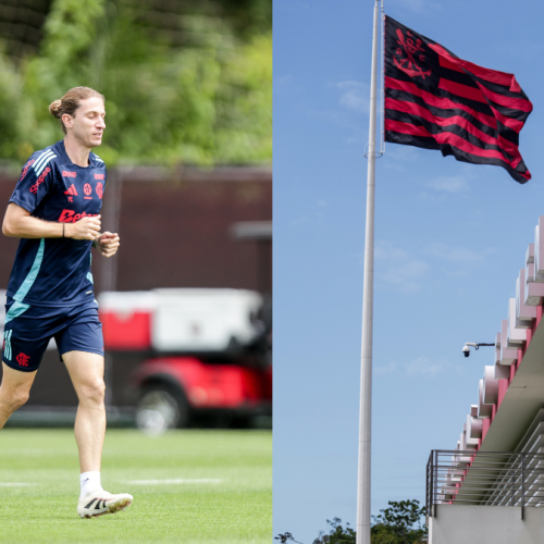 Filipe Luís convoca jogador às vésperas de jogo do Flamengo x Racing