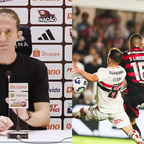 Filipe Luís desabafa sobre chances de título do Flamengo no Brasileirão após empate com São Paulo
