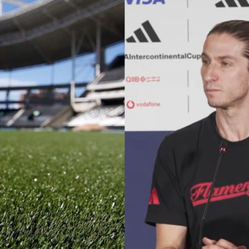 Filipe Luís é sincero após pedido do Flamengo pelo fim do gramado sintético