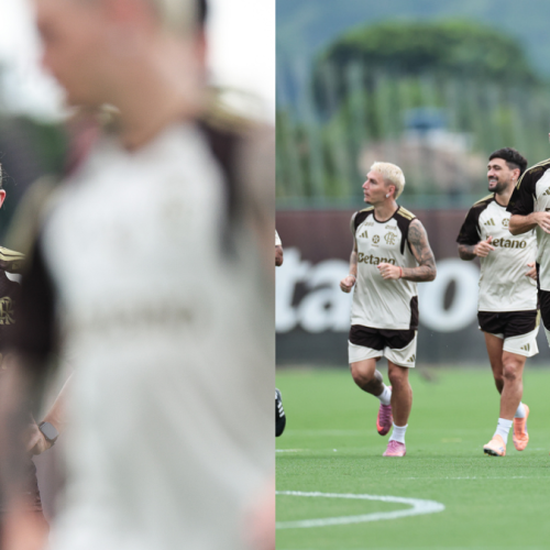 Filipe Luís esboça mudanças no time para jogo do Flamengo x Fluminense