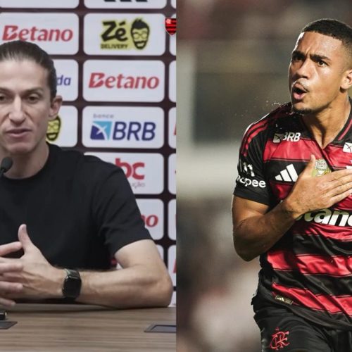 Filipe Luís exalta Samuel Lino e explica por que atacante pode decidir jogos do Flamengo