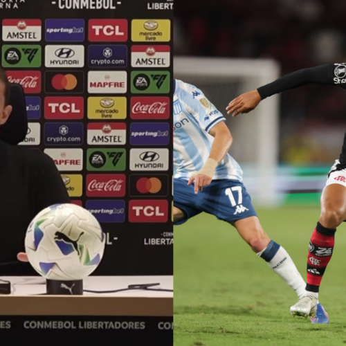 Filipe Luís explica atitude de jogador do Flamengo na vitória sobre Racing, pela Libertadores