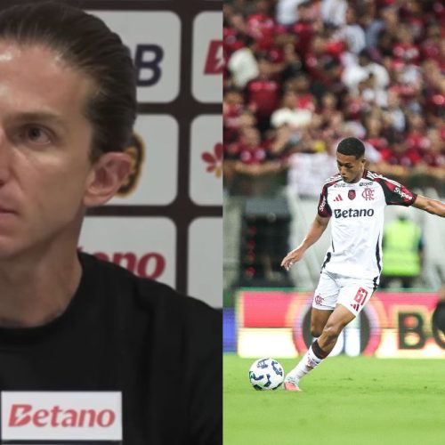Filipe Luís explica substituição 'inusitada' em jogo do Flamengo