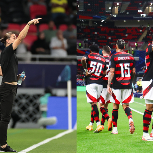 Filipe Luís faz mudança de última hora no ataque para jogo do Flamengo x PSG