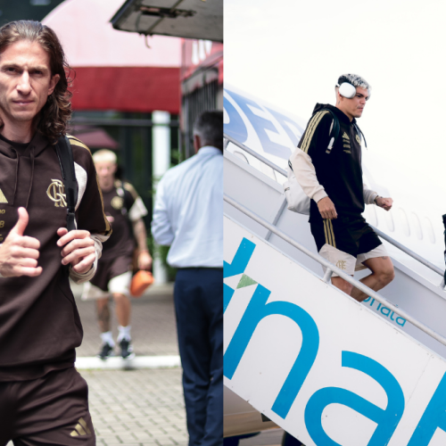 Filipe Luís ganha reforços para jogo do Flamengo x Corinthians, pela Supercopa