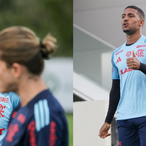 Filipe Luís intensifica preparação para jogo do Flamengo x Sport