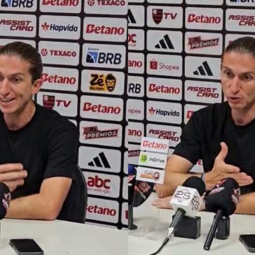Filipe Luís lamenta vaias da torcida do Flamengo em Recife e manda recado sobre torcer por dois times ao mesmo tempo
