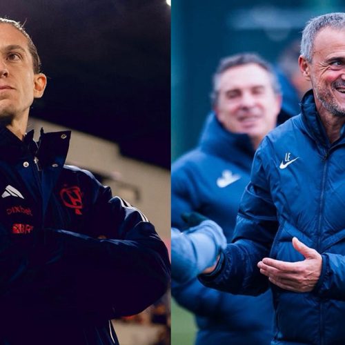 Filipe Luís não se surpreende com postura de técnico do PSG antes da final do Mundial contra o Flamengo