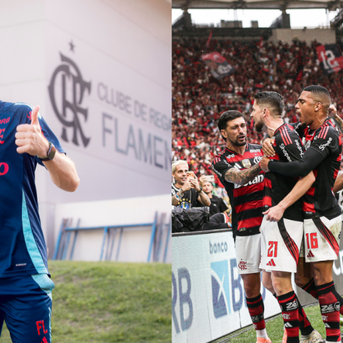 Filipe Luís prepara reforço para jogo do Flamengo x Bragantino