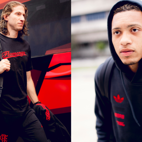 Filipe Luís rasga elogios a joia da base do Flamengo e garante: "Ele está pronto"