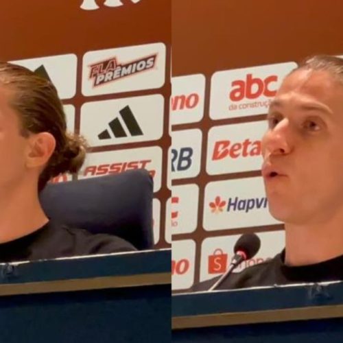 Filipe Luís reconhece desempenho ruim de jogador do Flamengo