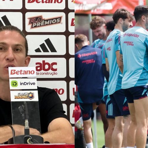 Filipe Luís revela incerteza sobre presença de 3 jogadores do Flamengo em ‘final’ com o Palmeiras