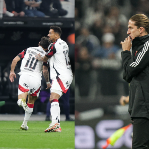 Filipe Luís revela pedido de desculpas ao técnico do Corinthians