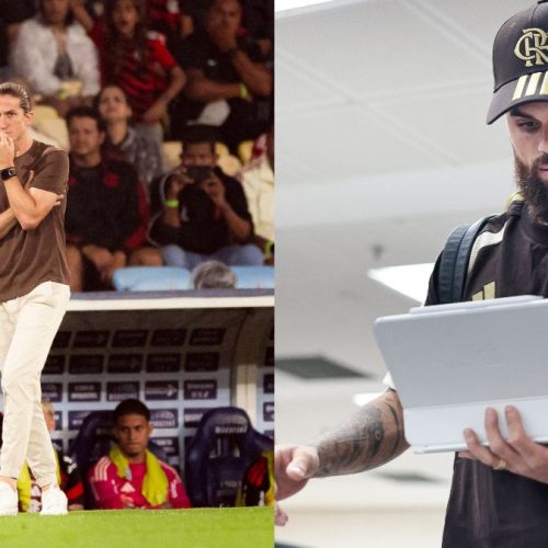 Filipe Luís revela treino 'inusitado' de Michael antes de jogo do Flamengo