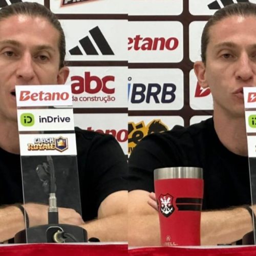 Filipe Luís se irrita após jogo do Flamengo