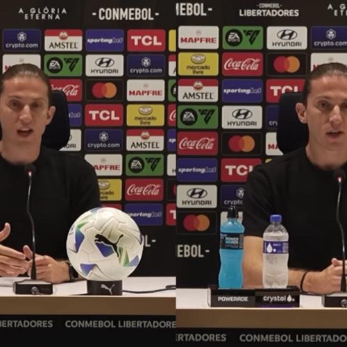 Filipe Luís se irrita com pergunta em coletiva após jogo do Flamengo e rebate jornalista