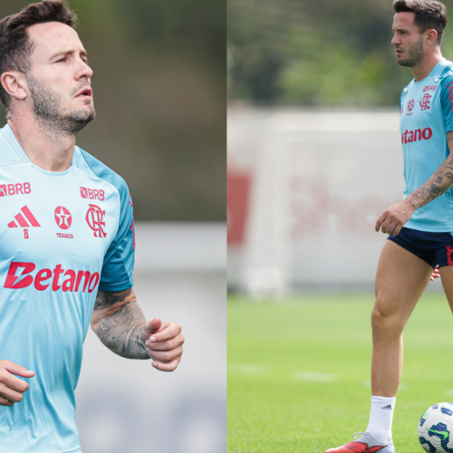 Filipe Luís tem dúvida sobre futuro de Saúl em jogo do Flamengo x Palmeiras