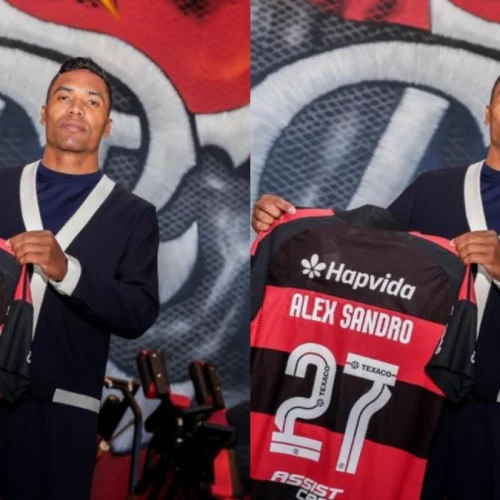 Flamengo anuncia renovação de contrato com Alex Sandro