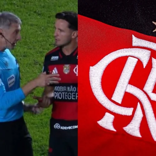 Flamengo aponta erros graves de Daronco em empate com o Santos e cobra CBF