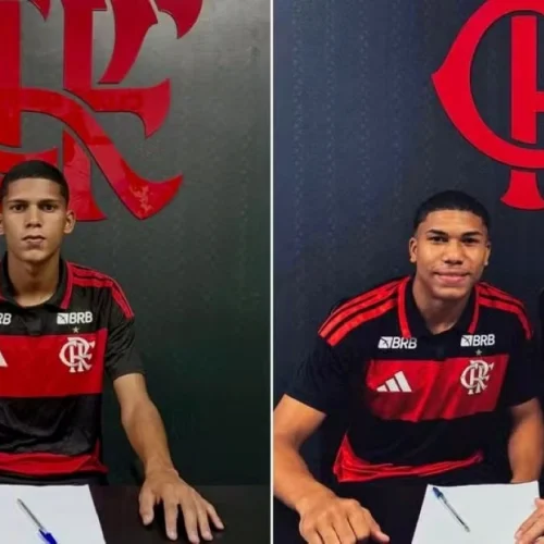 Flamengo assina contrato com 2 atacantes