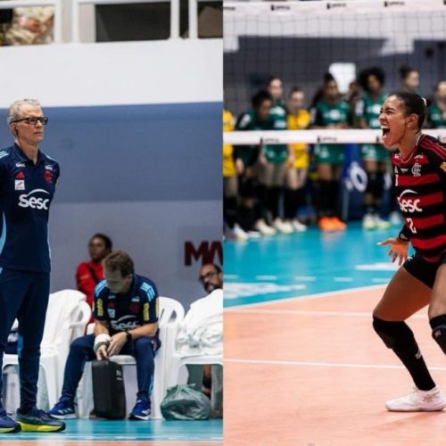 Flamengo atropela Brasília e lidera Superliga de Vôlei