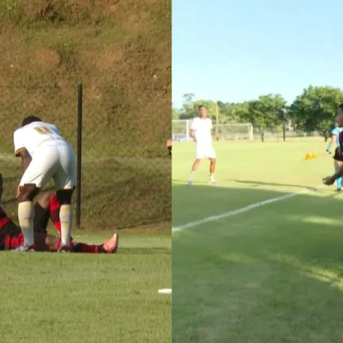 Flamengo com 1 a menos perde para o Criciúma no Brasileirão