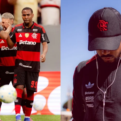 Flamengo desembarca no Rio após amistoso em Brasília