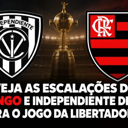 Flamengo divulga escalação para jogo da Libertadores