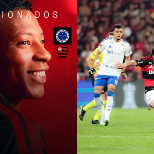 Flamengo divulga lista de relacionados para enfrentar o Cruzeiro, pelo Brasileirão