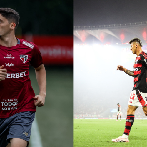 Flamengo e São Paulo se enfrentam em momentos distintos no Brasileirão