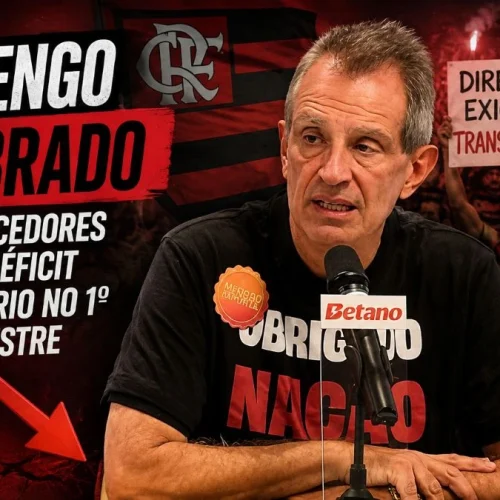Flamengo é cobrado por torcedores após déficit no 1º semestre