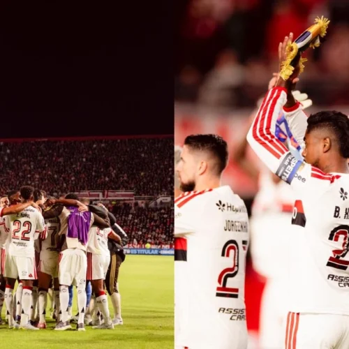 Flamengo é operado pela arbitragem, mas consegue empate com o Estudiantes e segue líder na Libertadores