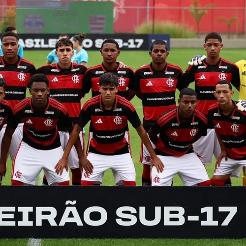 Flamengo enfrenta o América-MG buscando vaga nas quartas do Brasileirão Sub-17