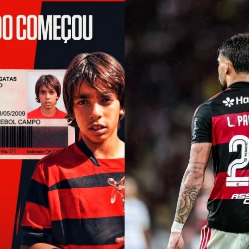 Flamengo faz homenagem para Lucas Paquetá e movimenta a web