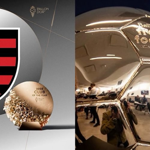 Flamengo fica sem prêmio da Bola de Ouro, e PSG é eleito Clube do Ano